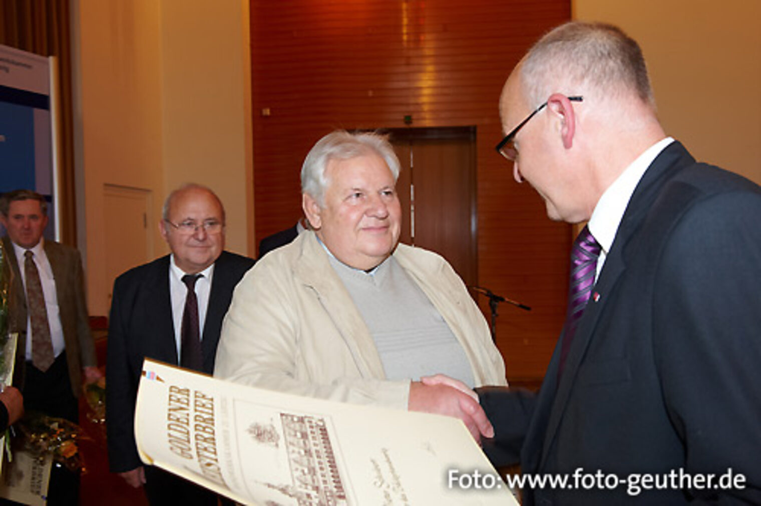 Impressionen der Festveranstaltung anlässlich der Verleihung der goldenen Meisterbriefe 2011. Bild: 16