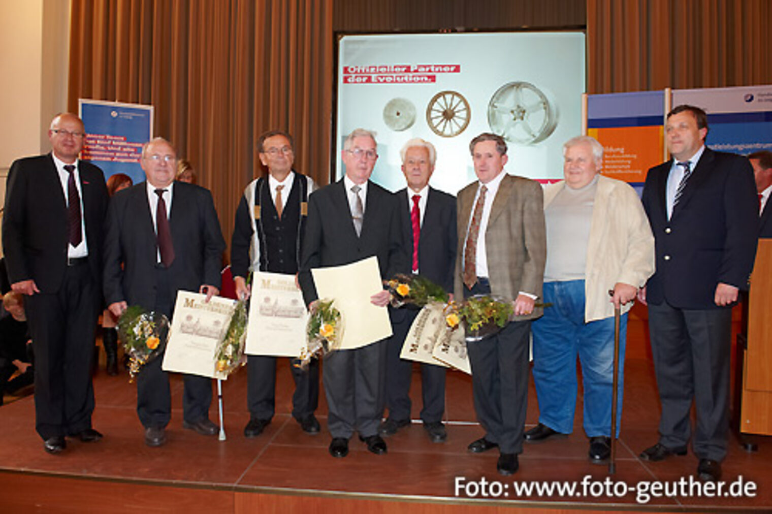 Impressionen der Festveranstaltung anlässlich der Verleihung der goldenen Meisterbriefe 2011. Bild: 18