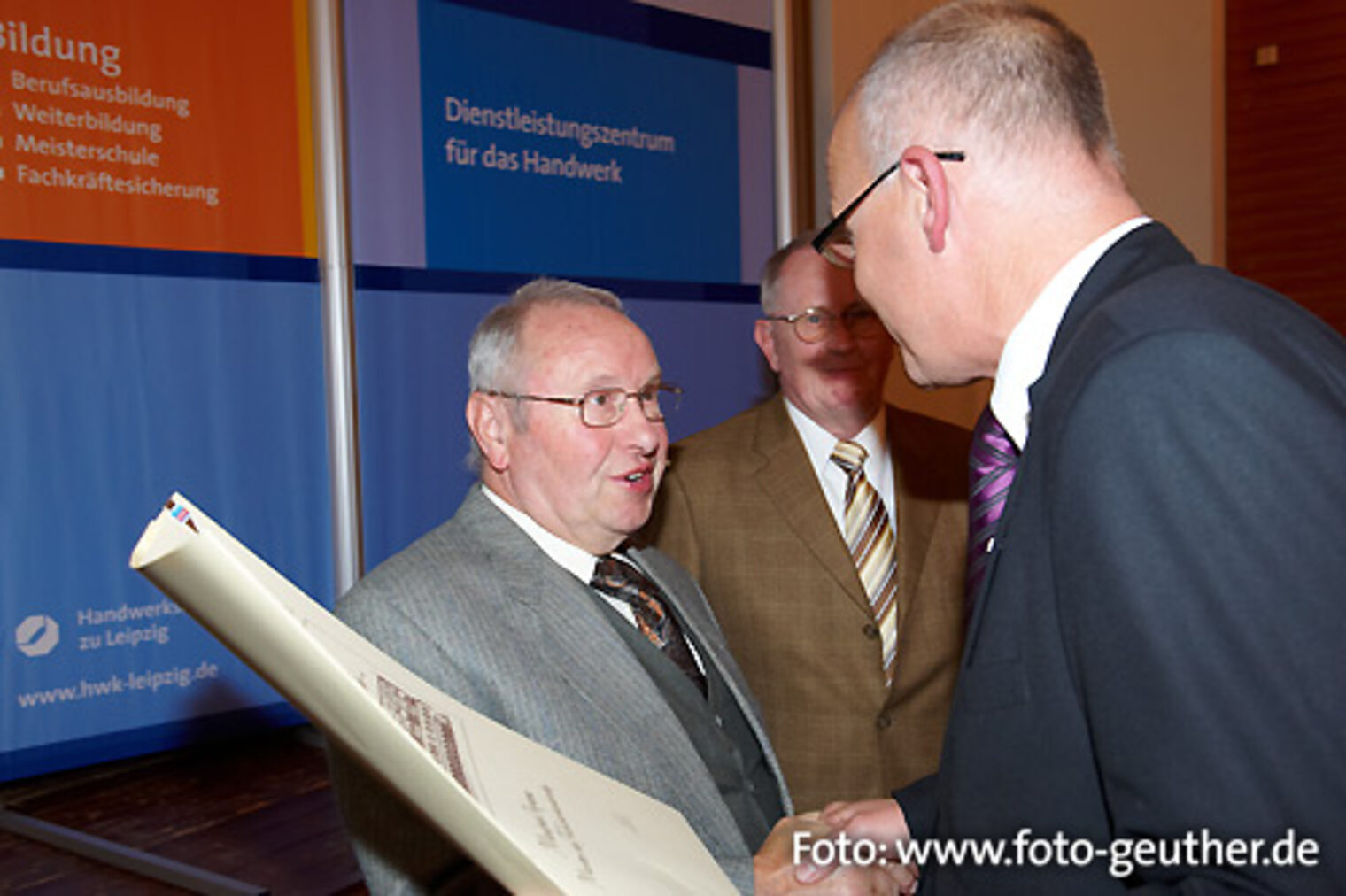 Impressionen der Festveranstaltung anlässlich der Verleihung der goldenen Meisterbriefe 2011. Bild: 30