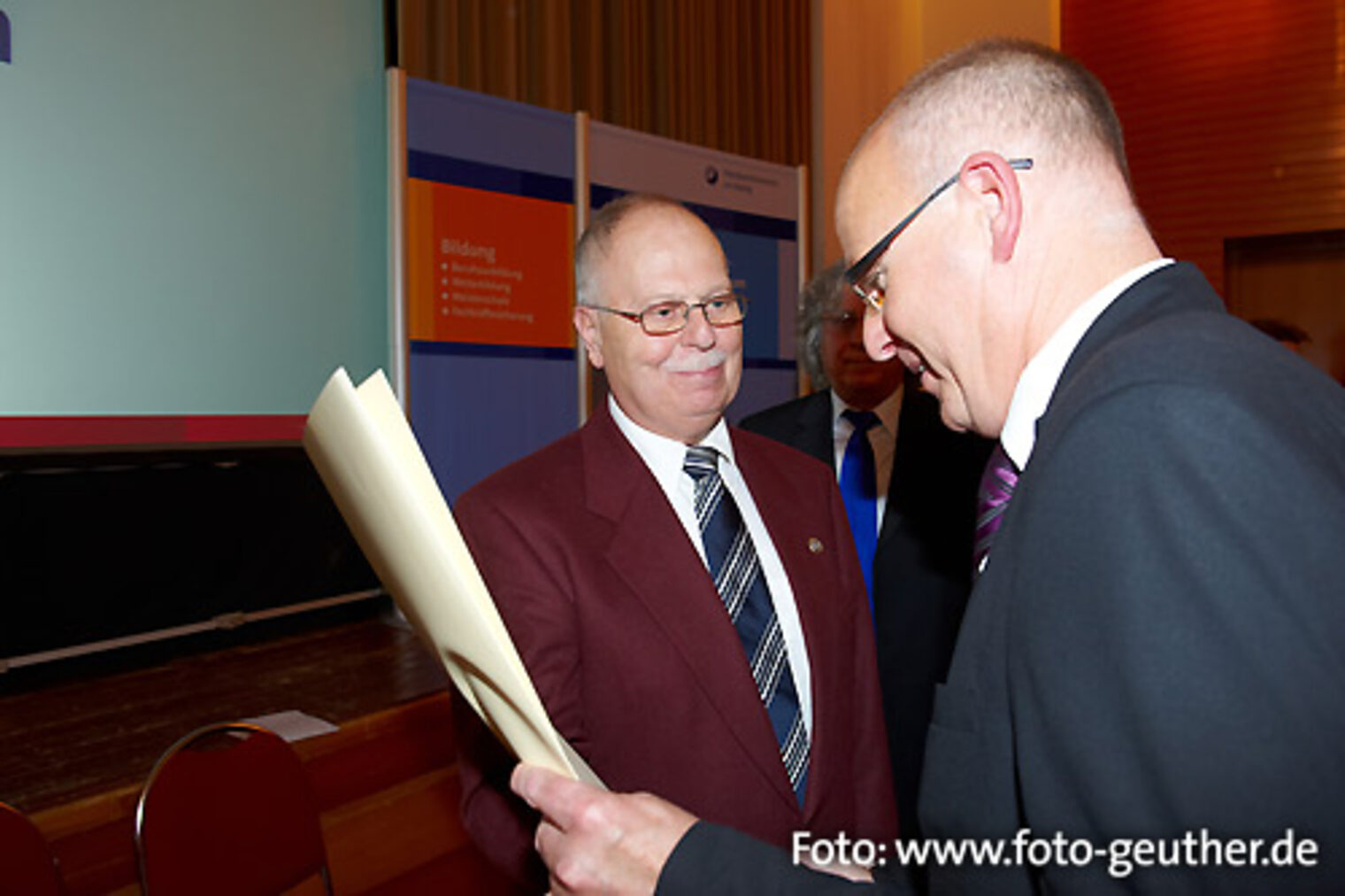 Impressionen der Festveranstaltung anlässlich der Verleihung der goldenen Meisterbriefe 2011. Bild: 35