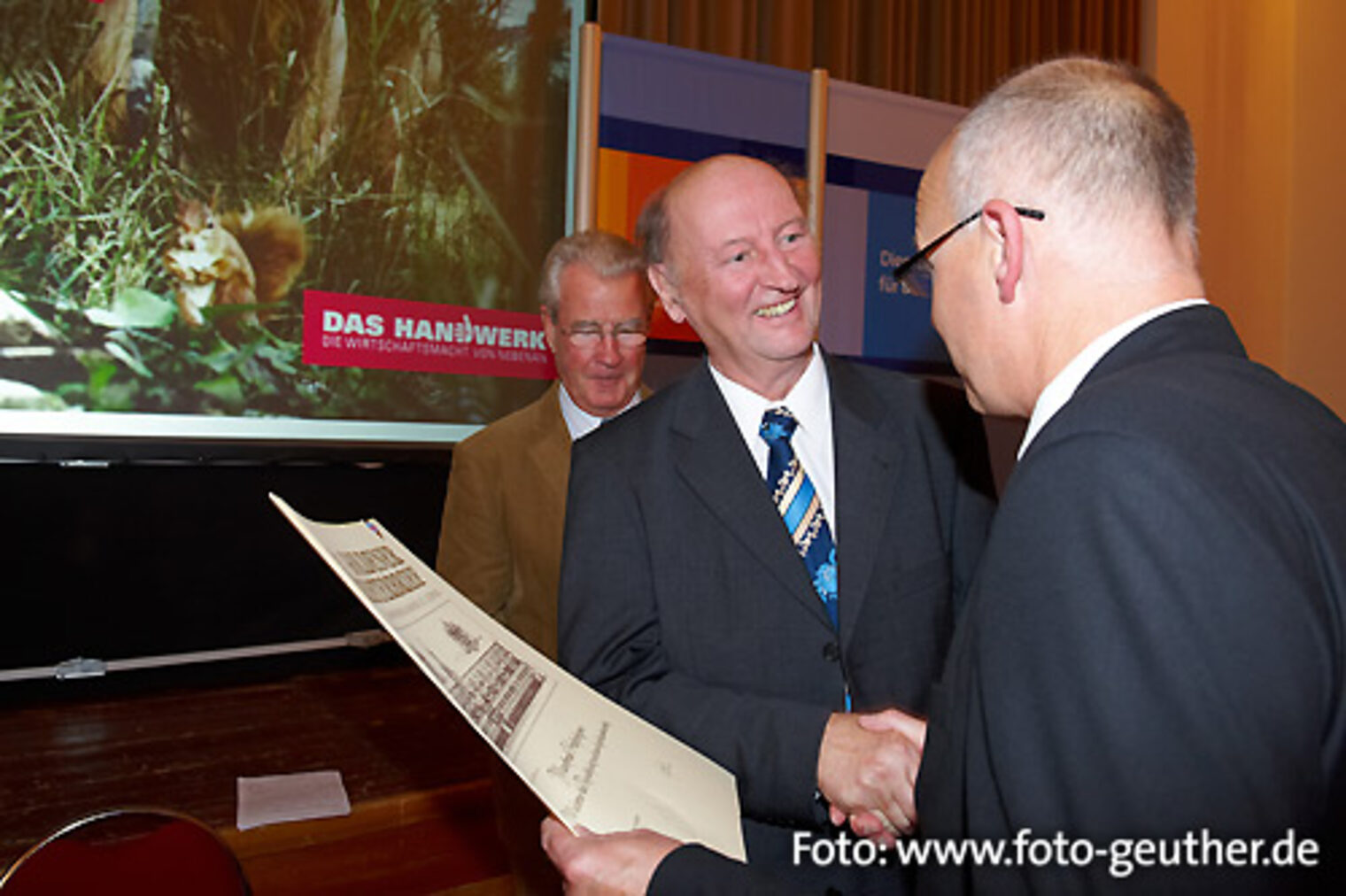 Impressionen der Festveranstaltung anlässlich der Verleihung der goldenen Meisterbriefe 2011. Bild: 52