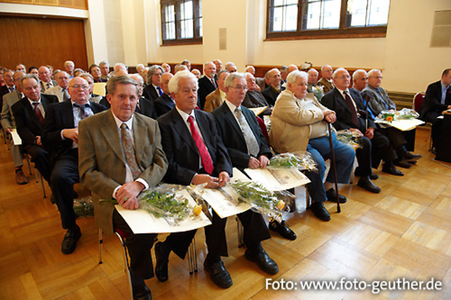 Impressionen der Festveranstaltung anlässlich der Verleihung der goldenen Meisterbriefe 2011. Bild: 66