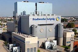 Gas- und Dampfturbinenanlage der Stadtwerke Leipzig. Bild: Stadtwerke Leipzig