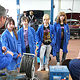 Girls' Day 2009 im BTZ: Im Kfz-Bereich führten Ausbilder und Lehrlinge durch den "Mädchen-Zukunftstag"
