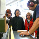 Girls' Day 2009 im BTZ: Praxiserfahrungen in der Zimmererwerkstatt des BTZ