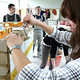 Girls' Day 2009 im BTZ: Im Baubereich fließten die jungen Frauen unter Aufsicht der Lehrlinge.