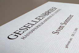 Gesellenbrief