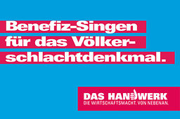 Benefiz-Singen für die Sanierung des Völkerschlachtdenkmals