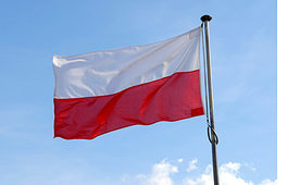 Polnische Flagge. Bild: fotolia.com - nmann77