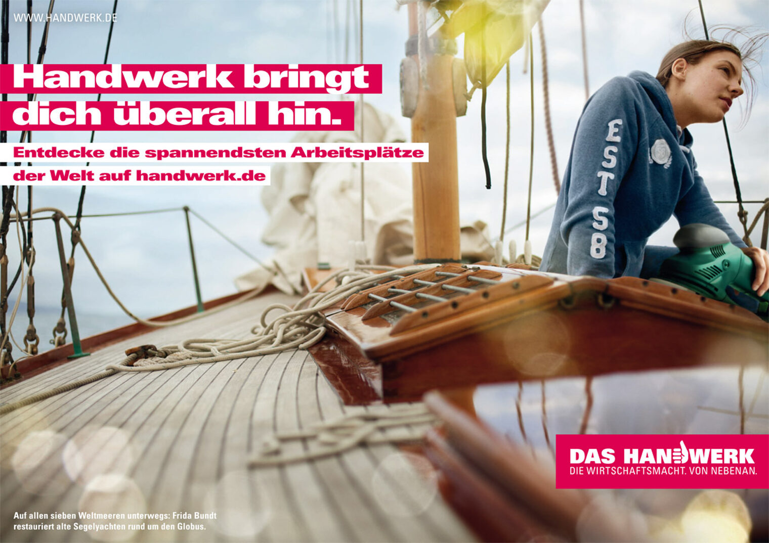 Jugendaktion zur Imagekampagne "Handwerk bringt dich überall hin" 1
