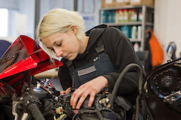 Motorrad-Servicecheck. Bild: ProMotor