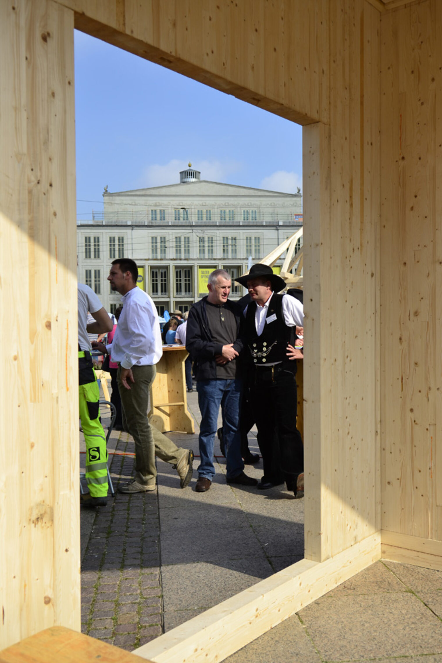 "Tag des Handwerks" 2014 auf dem Leipziger Augustusplatz 3