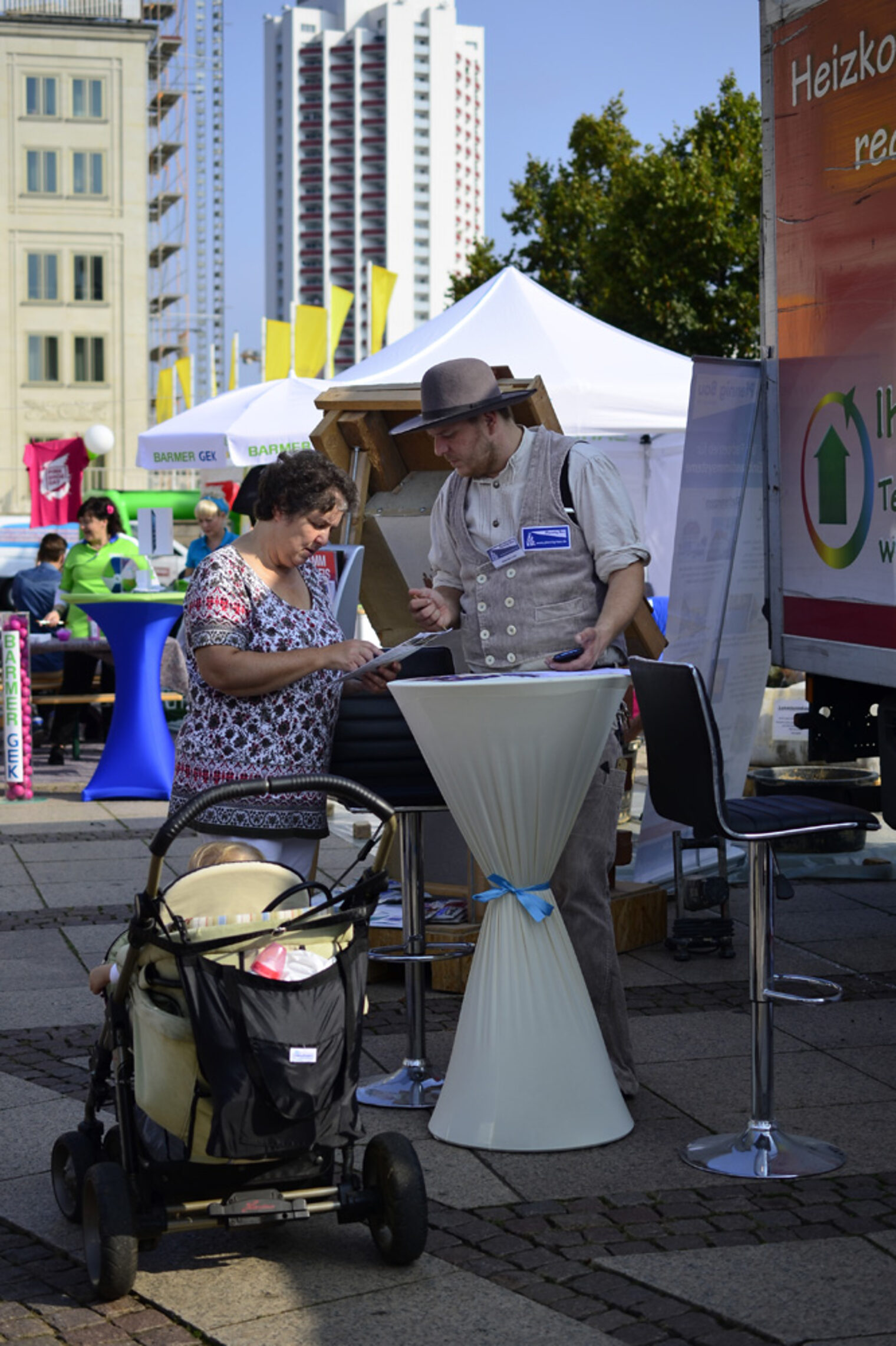 "Tag des Handwerks" 2014 auf dem Leipziger Augustusplatz 5