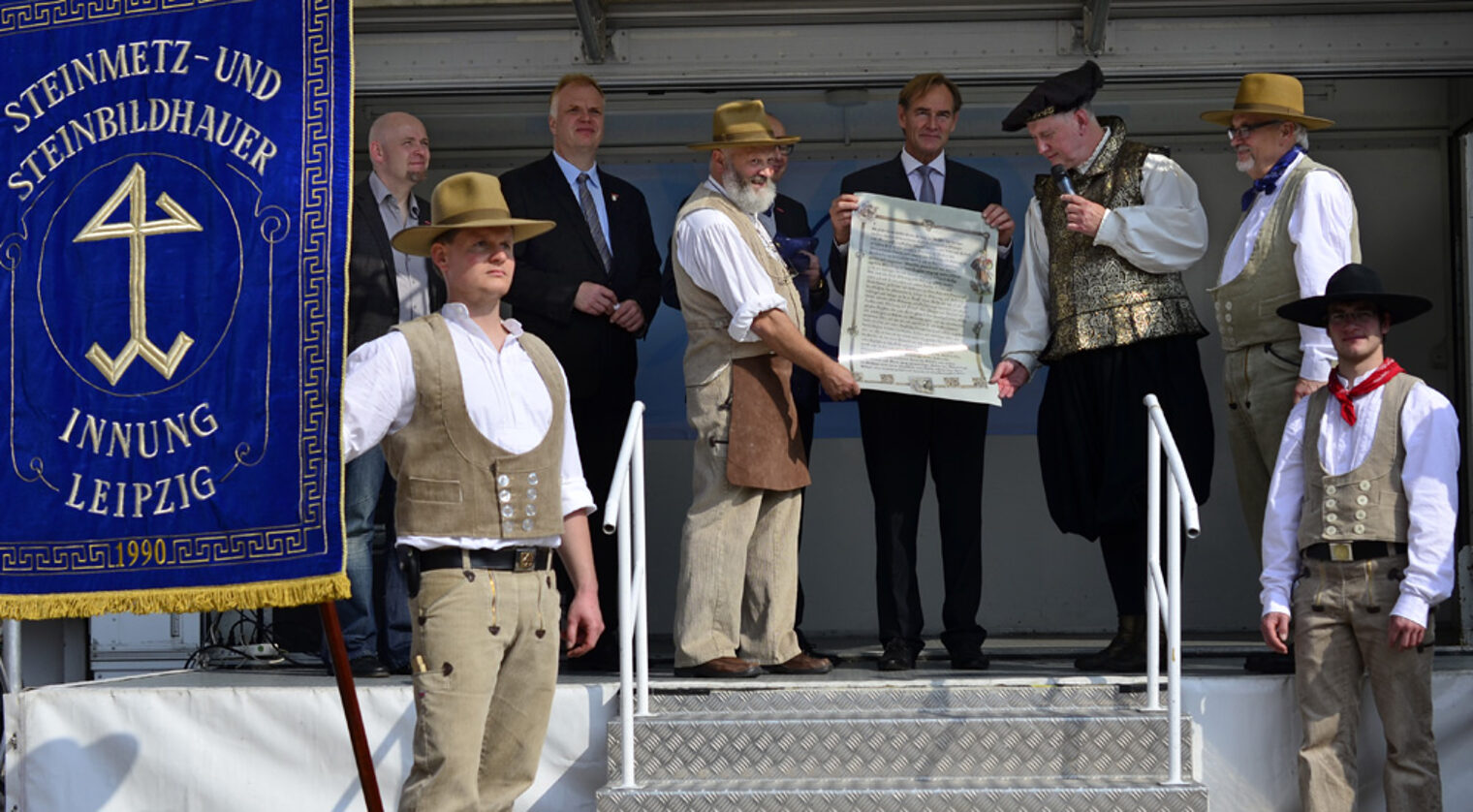 "Tag des Handwerks" 2014 auf dem Leipziger Augustusplatz 4