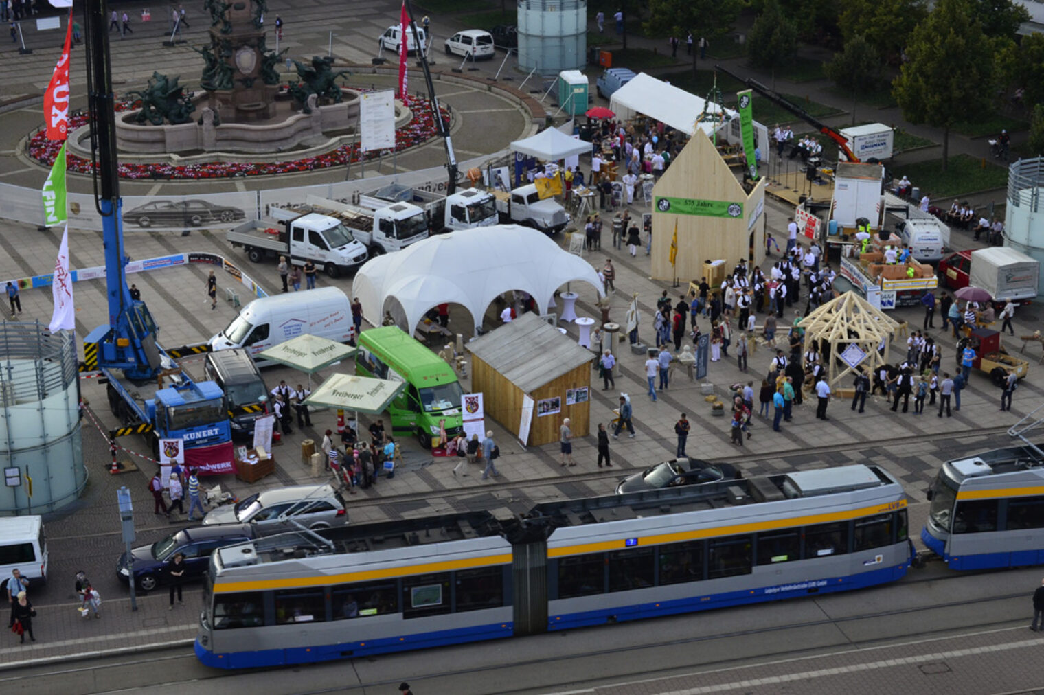 "Tag des Handwerks" 2014 auf dem Leipziger Augustusplatz 7