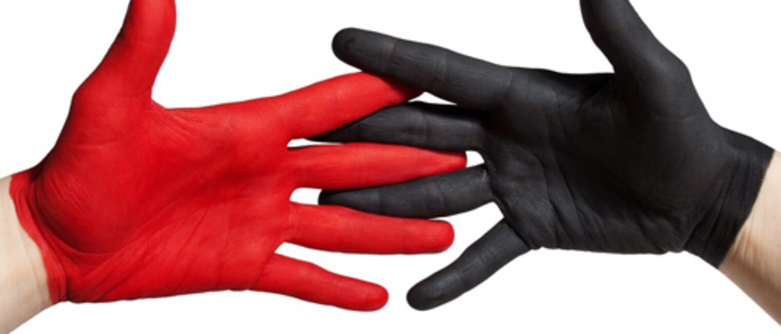 Große Koalition - Schwarz-rot. Bild: Nelos / fotolia.com