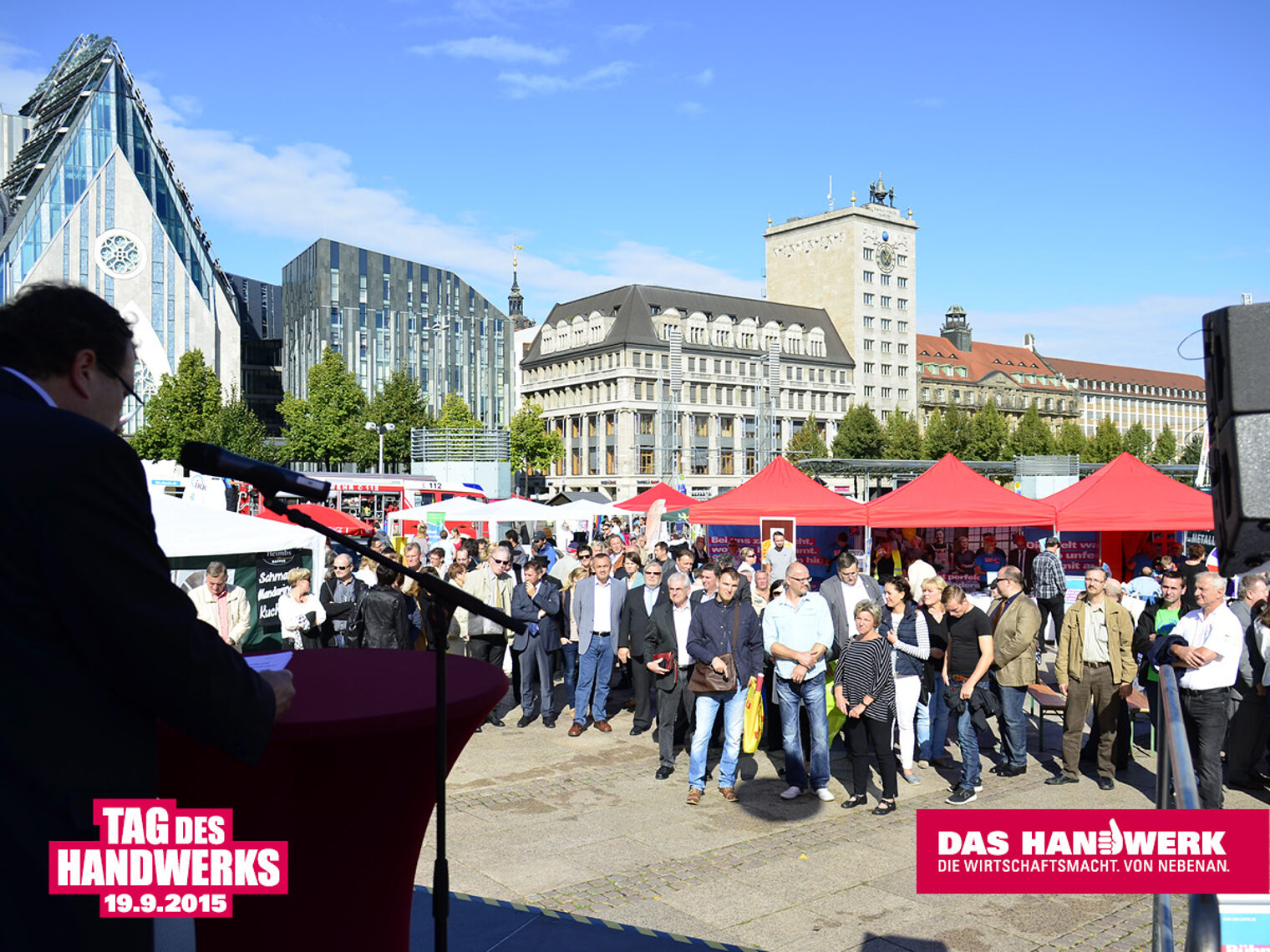 Tag des Handwerks 2015 auf dem Leipziger Augustusplatz 5