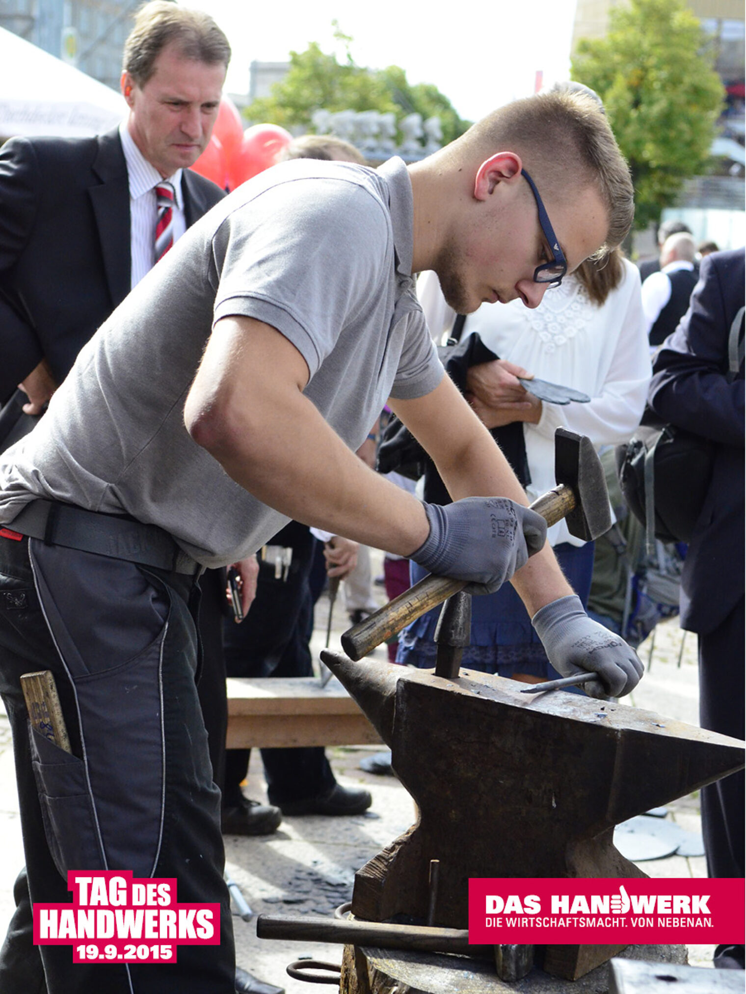 Tag des Handwerks 2015 auf dem Leipziger Augustusplatz 9