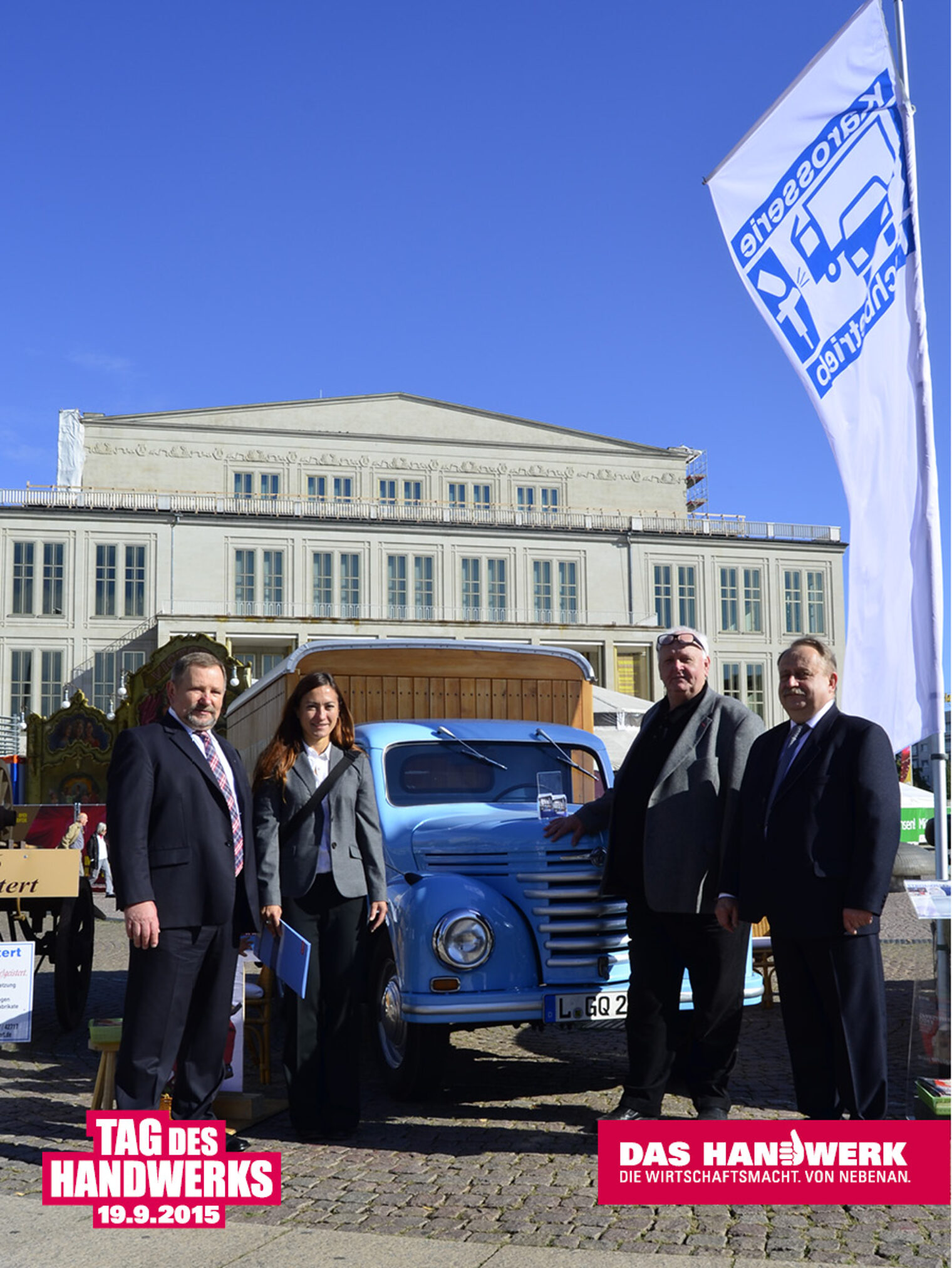 Tag des Handwerks 2015 auf dem Leipziger Augustusplatz 11