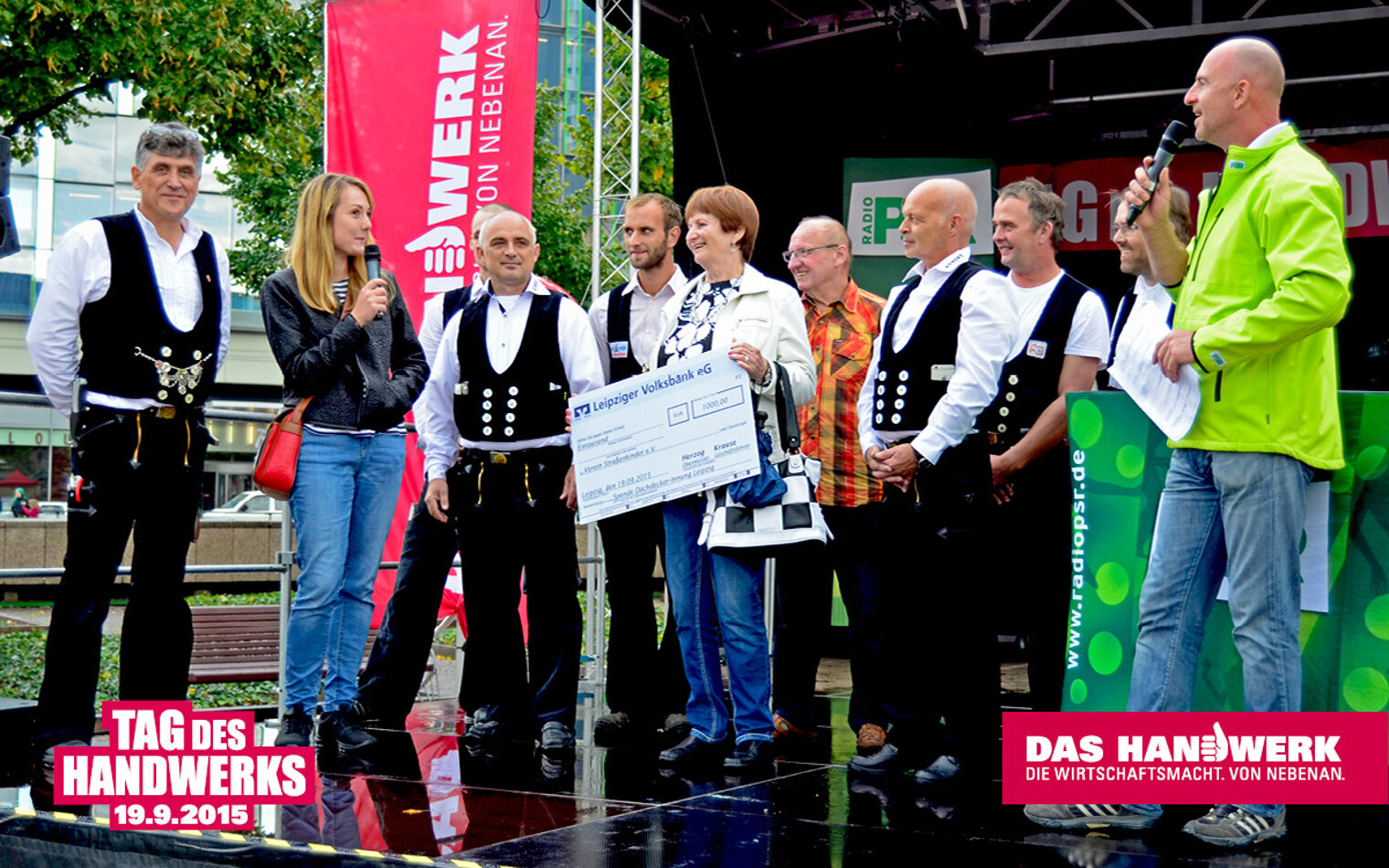 Tag des Handwerks 2015 auf dem Leipziger Augustusplatz 14