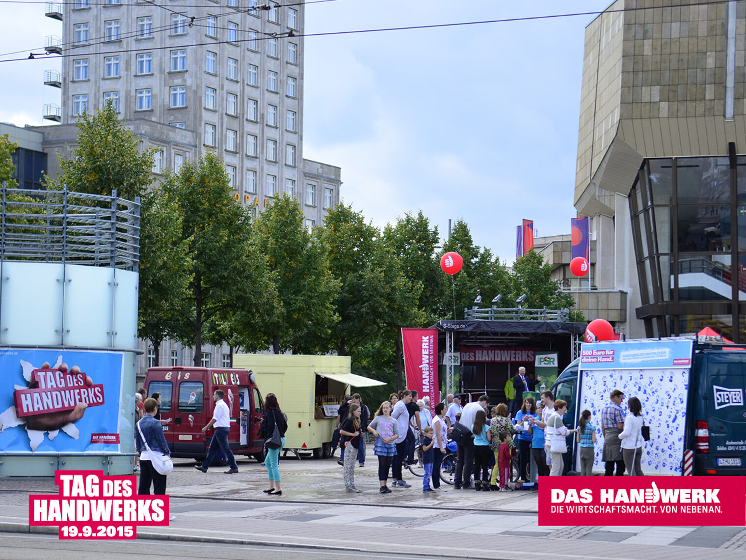 Tag des Handwerks 2015 auf dem Leipziger Augustusplatz 17