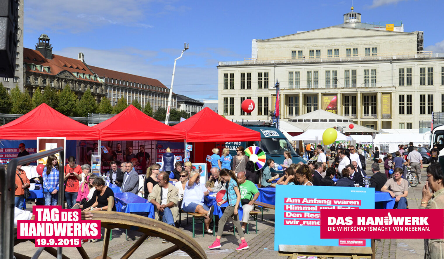 Tag des Handwerks 2015 auf dem Leipziger Augustusplatz 32