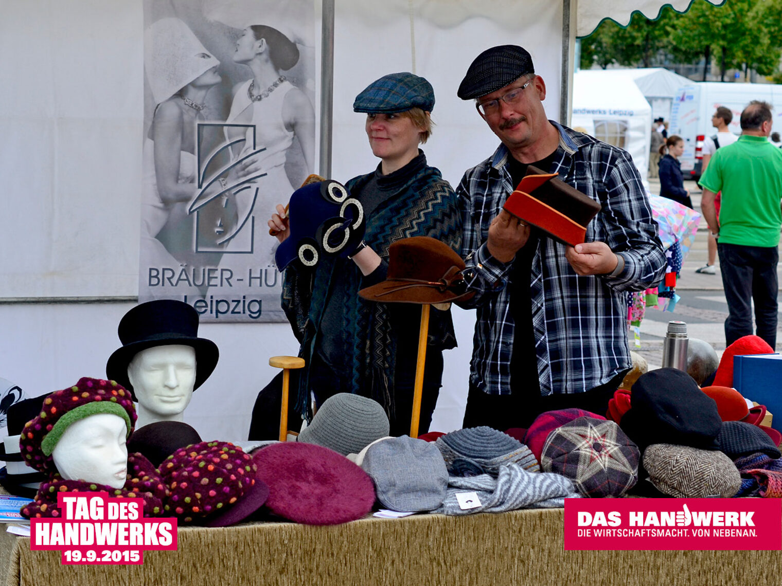 Tag des Handwerks 2015 auf dem Leipziger Augustusplatz