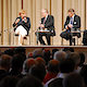 Mitteldeutsche Wirtschaft im Dialog mit der Bundeskanzlerin am 3. Juli 2009. Bild: IHK Halle-Dessau