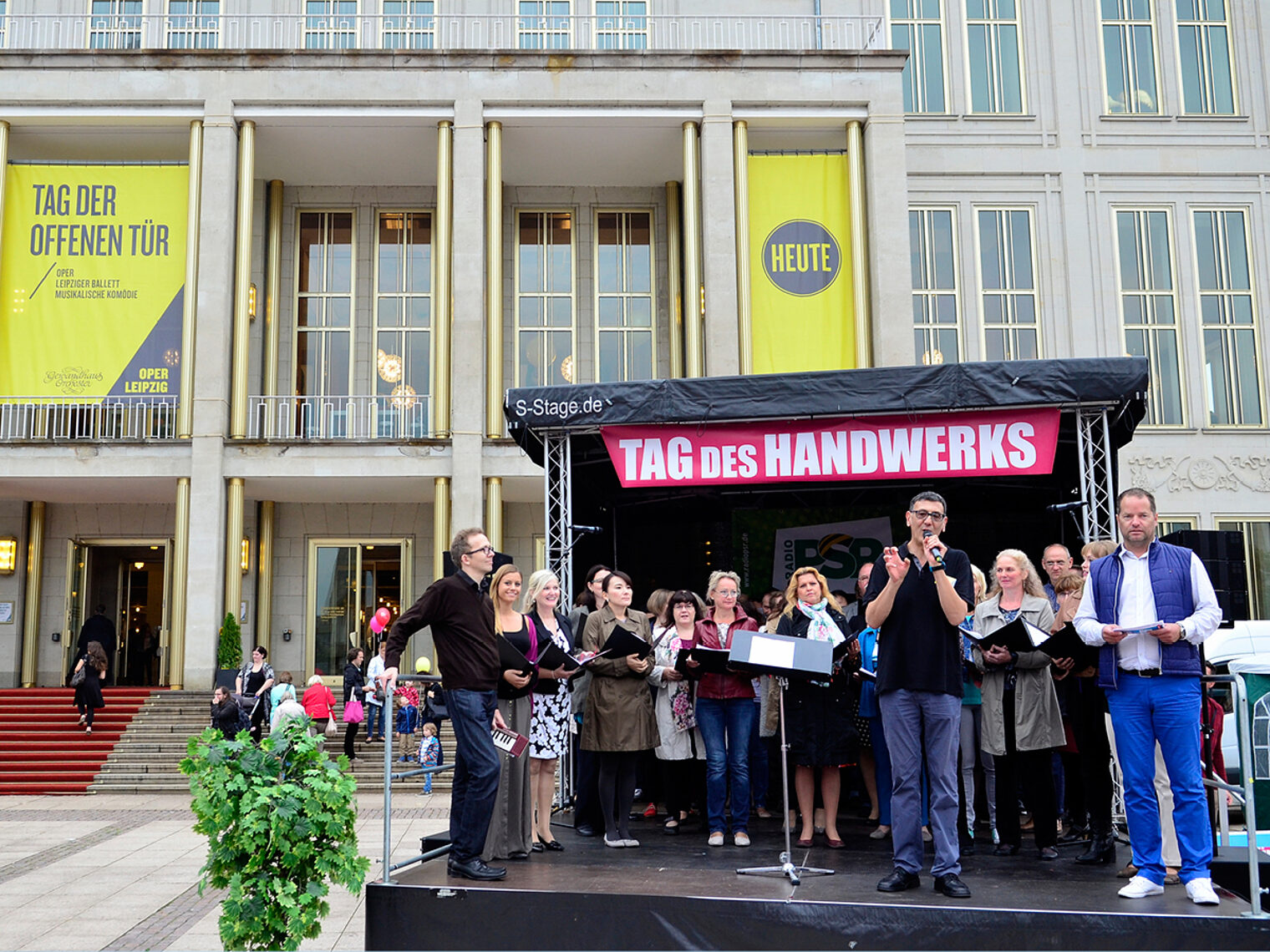 "Tag des Handwerks" 2016 auf dem Leipziger Augustusplatz. 26