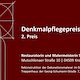 Restauratorin und Malermeisterin Sandra Haselbach: Rekonstruktion der Dekorationsmalerei im Entree und Treppenhaus der Georg-Schumann-Straße 7, Leipzig.