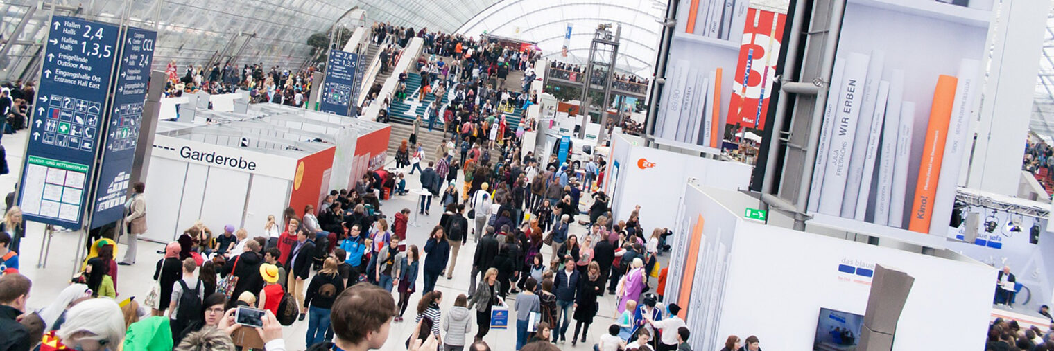 Messe, Leipzig, Menschen. Bild: nile / pixabay.com