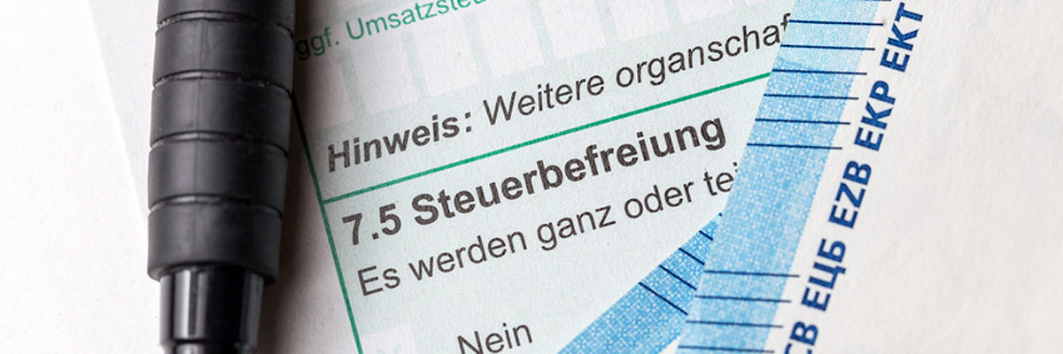 Neuregelungen Zu Den Nachweisen Der Steuerbefreiung Für