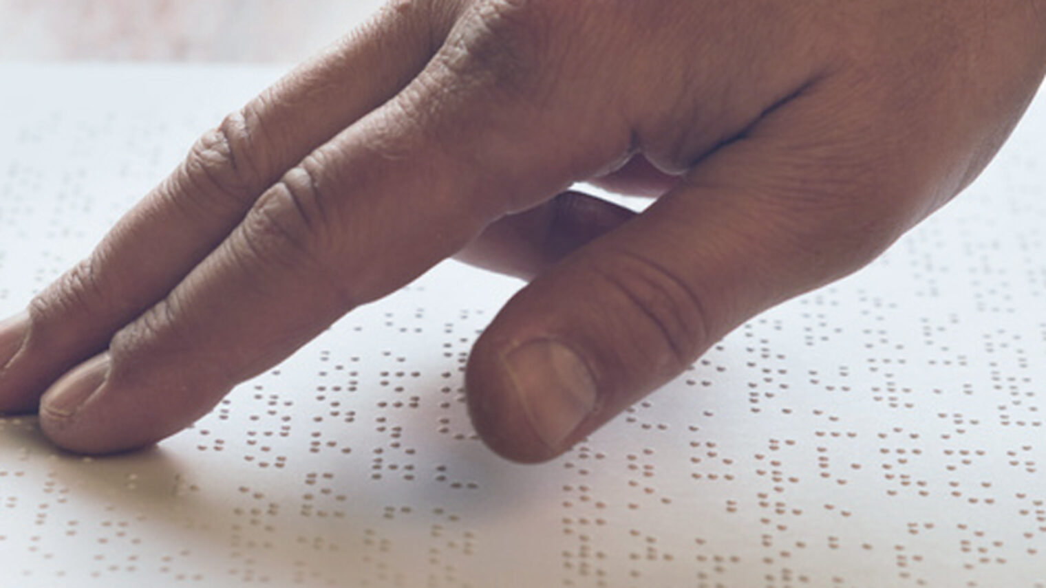 language, blind, braille, sign, text, white, symbol, man, paper, hand, education, letter, school, page, book, finger, sheet, help, font, system, point, read, touch, literature, visual, dots, see, script, words, disabled, handicap, sense, disability, helping hand, senior, old hands, natural light