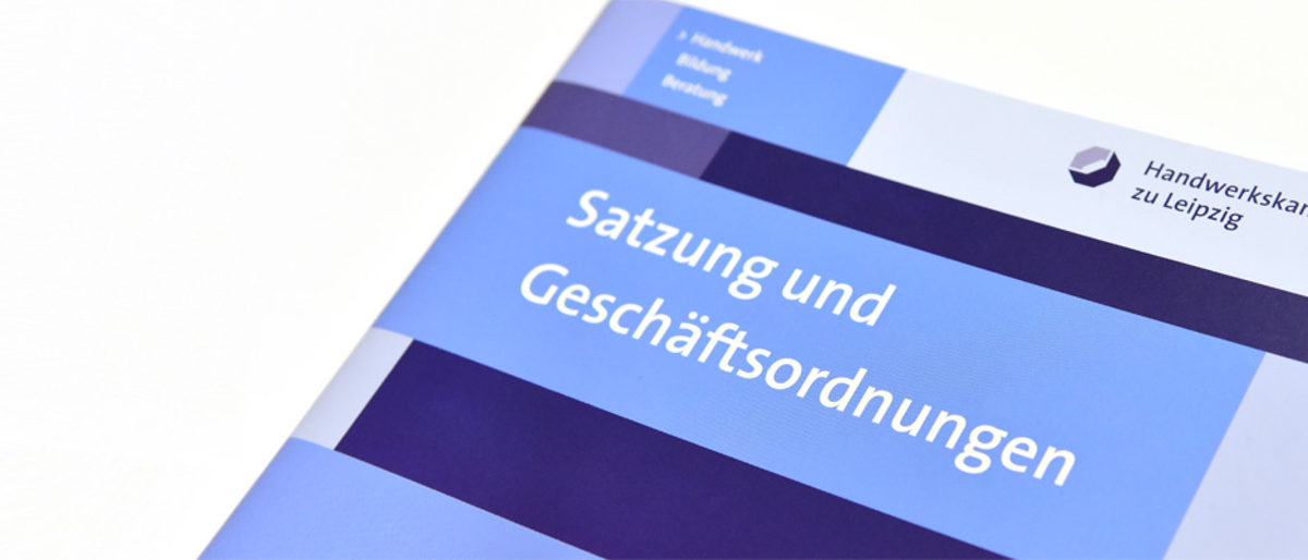 Satzung, Geschäftsordnung.