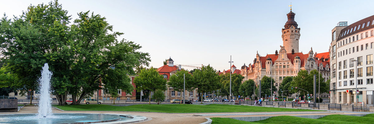 Panorama, Leipzig, Rathaus. Bild: tichr / fotolia.com