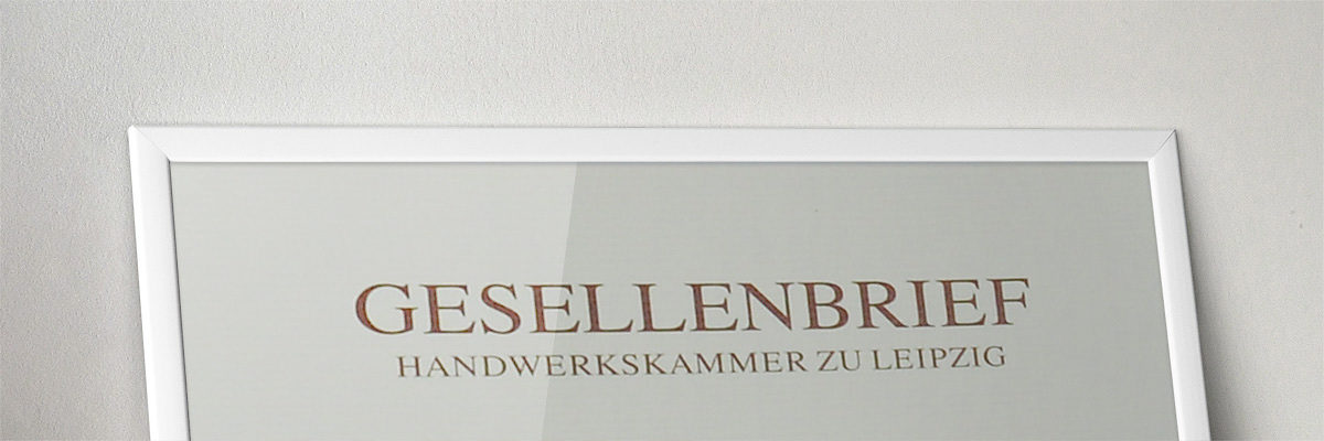 Gesellenbrief.