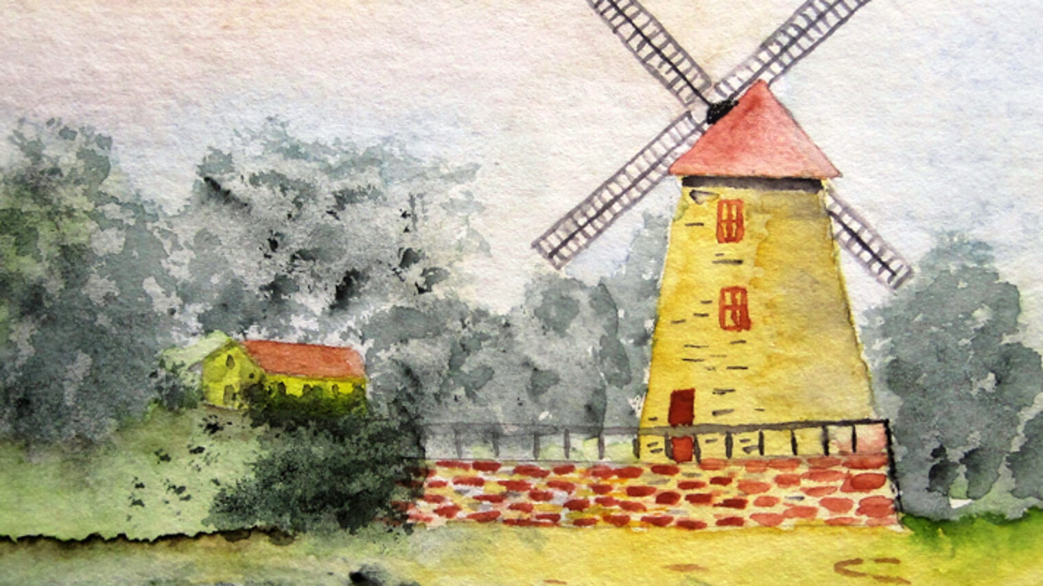 Wasserfarbe, Aquarell, Bild, Ausstellung. Bild: R. Kawe