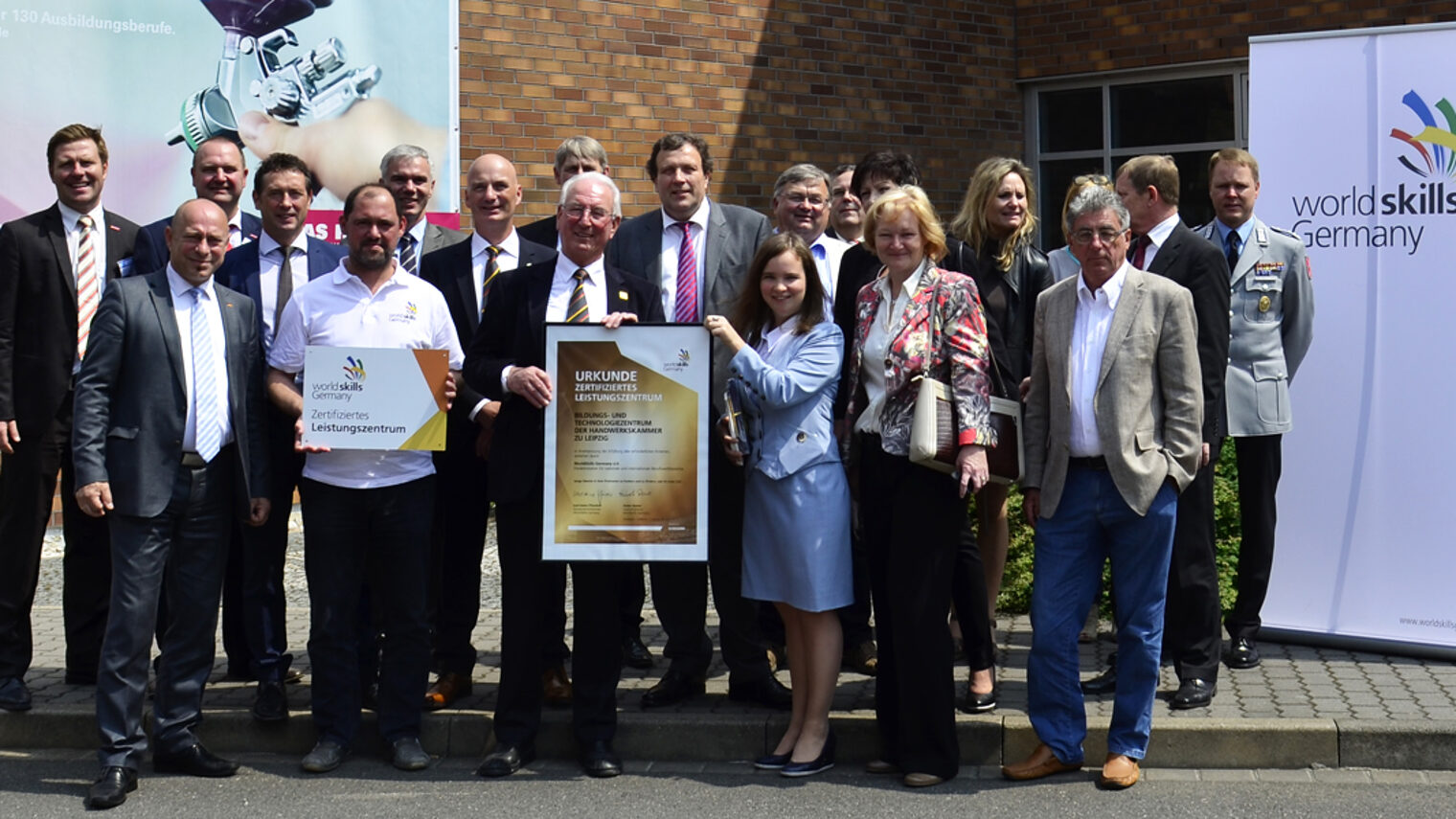 BTZ in Borsdorf zum zertifizierten Leistungszentrum von WorldSkills Germany ernannt.