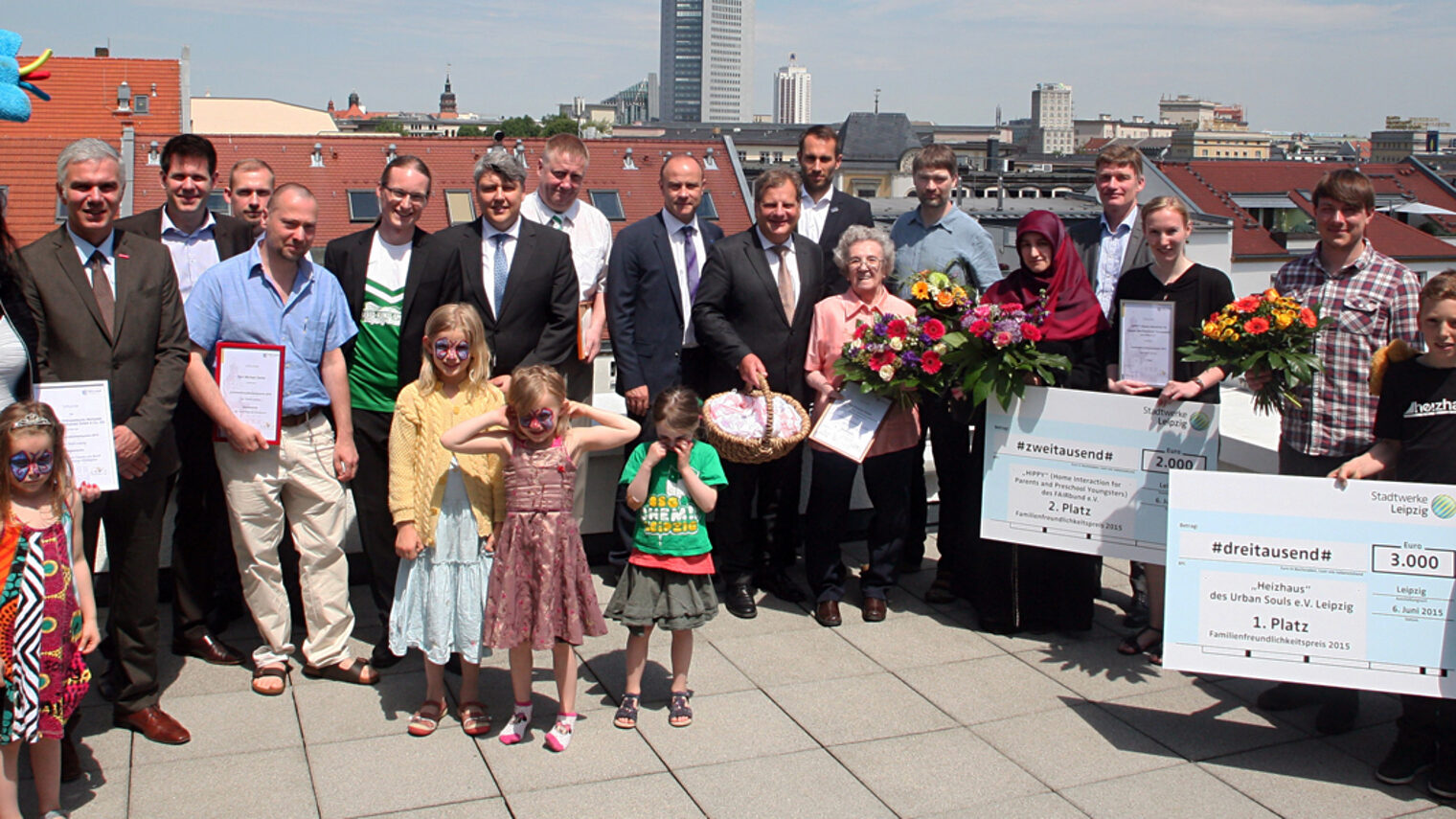 Familienfreundlichkeitspreis 2015: Sonderpreis für familienfreundliche Arbeitgeber an die Schürmaier Orthopädische Werkstatt und Sanitätsfachhandel GmbH & Co. KG: Bild: Mahmoud Dabdoub