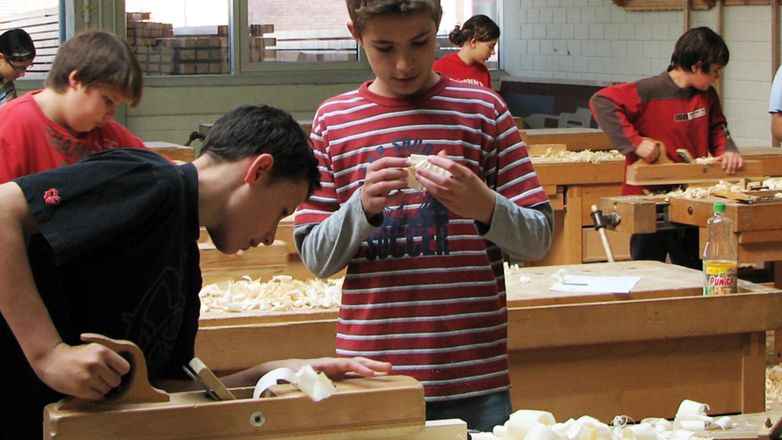 30 Schüler der BIP-Kreativschule schnuppern Berufsluft