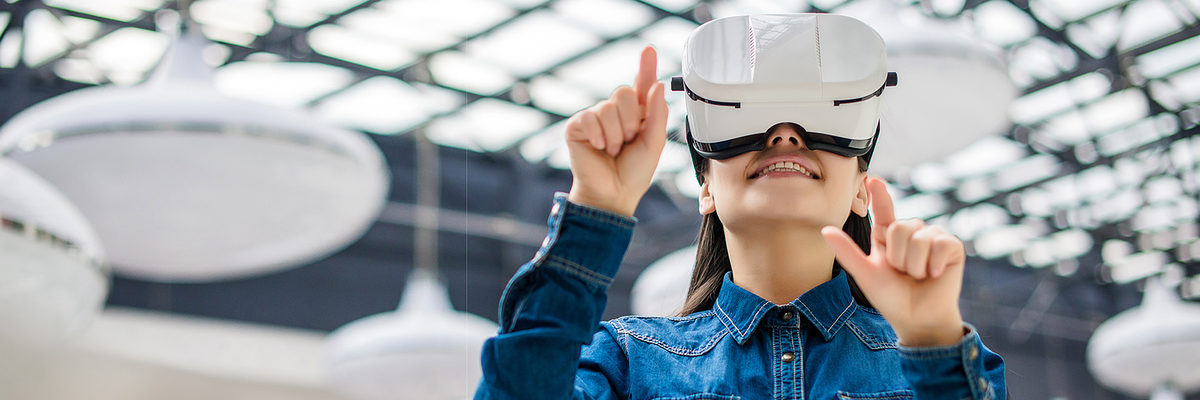Emotional pretty woman wearing virtual reality glasses Schlagwort(e): woman, virtual, vr, reality, simulator, glasses, leisure, fun, activity, innovation, gamer, three-dimentioonal, cyberspace, playing, digital, one, technology, equipment, emotion, wearable, entertainment, dimentiaonal, futuristic, person, headset, mask, device, watching, game, electonics, 3d, white, immersion, video, invention, vision, gadget, industry, emotional, future, console, modern, scientific, eyewear, hi-tech, looking, goggles, new, cyber, gaming, reaction, optical, software, display, expression