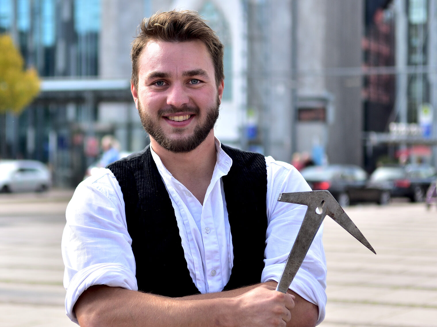 Meisterjahrgang 2017: Stefan Chrastek / Dachdeckermeister. Bild: lookbook.photo