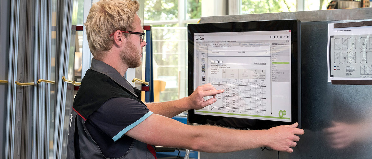 Digitalisierung: Metallbauerwerkstatt mit Digitaltechnik.