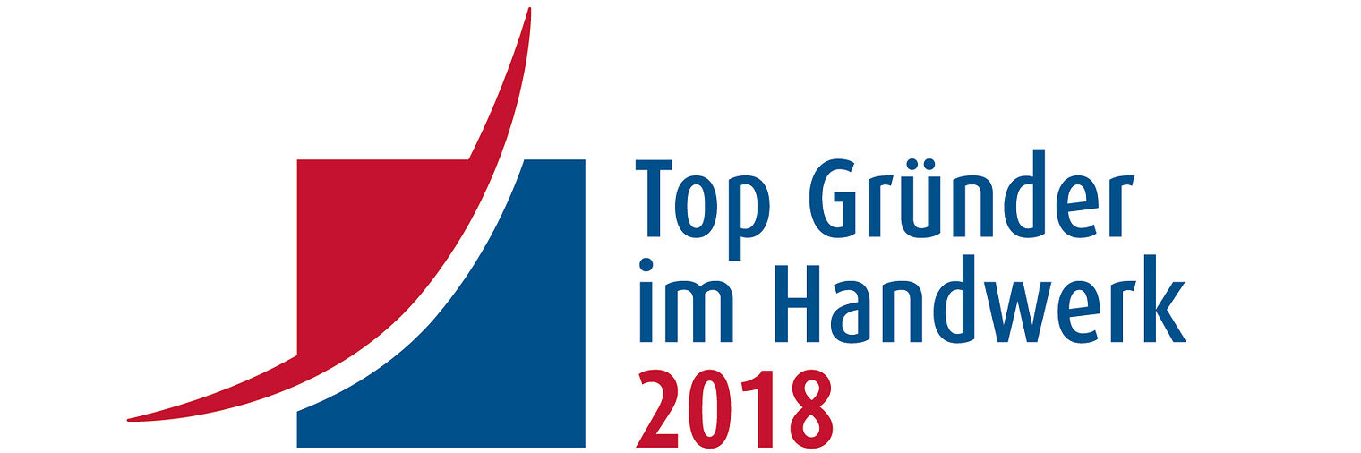 Logo "Top Gründer im Handwerk 2018"