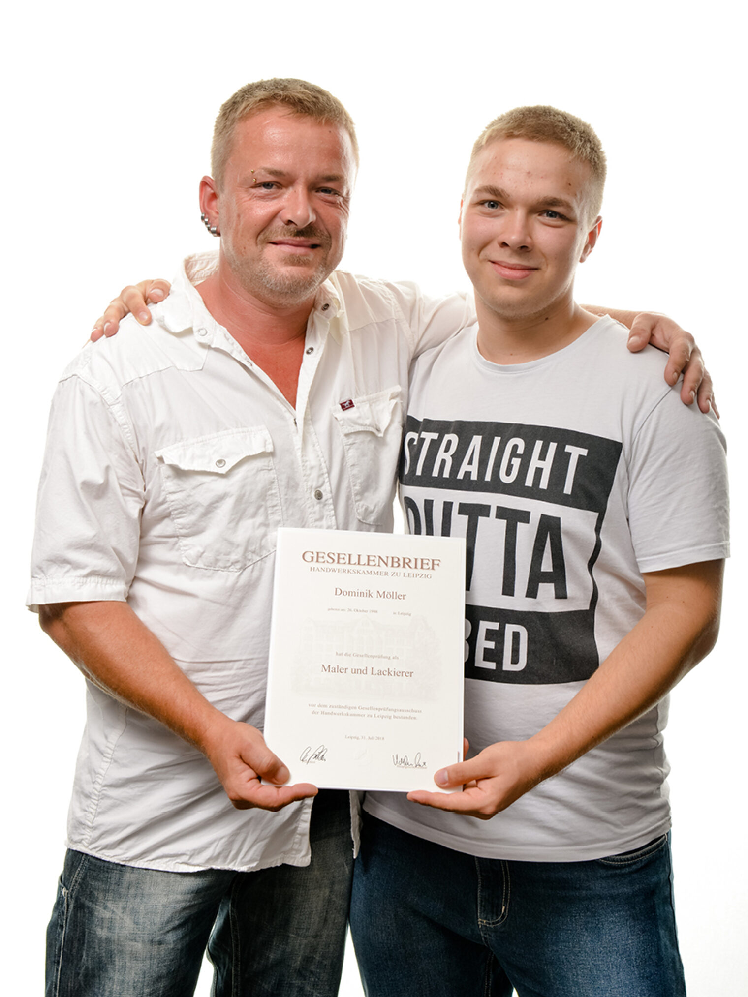 Freisprechung vom 18. August 2018 / Stolze Junggesellinnen und -gesellen 2