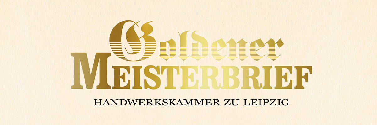 Goldener Meisterbrief.