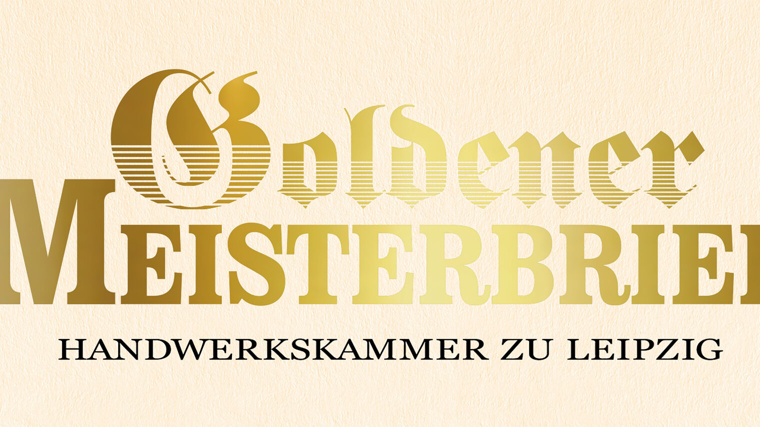 Goldener Meisterbrief.