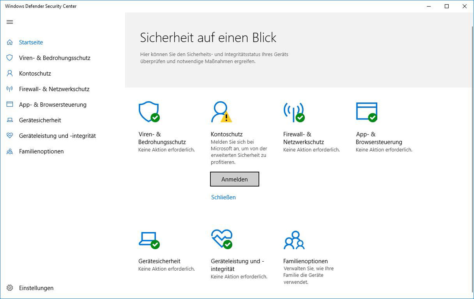 Tipps zum sicheren Einsatz von Windows 10 in kleinen Unternehmen: Defender