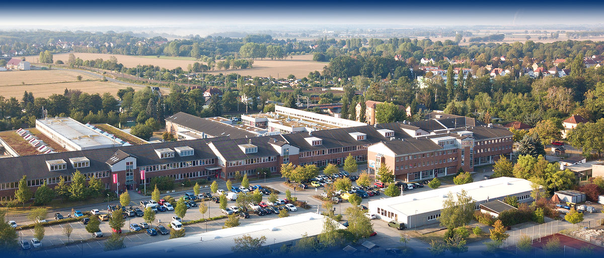 Luftbild Bildungs- und Technologiezentrum der Handwerkskammer zu Leipzig. Bild: www.foto-zentrum-leipzig.de