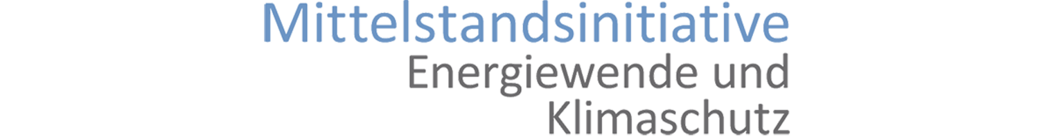 Mittelstandsinitiative Energiewende und Klimaschutz.